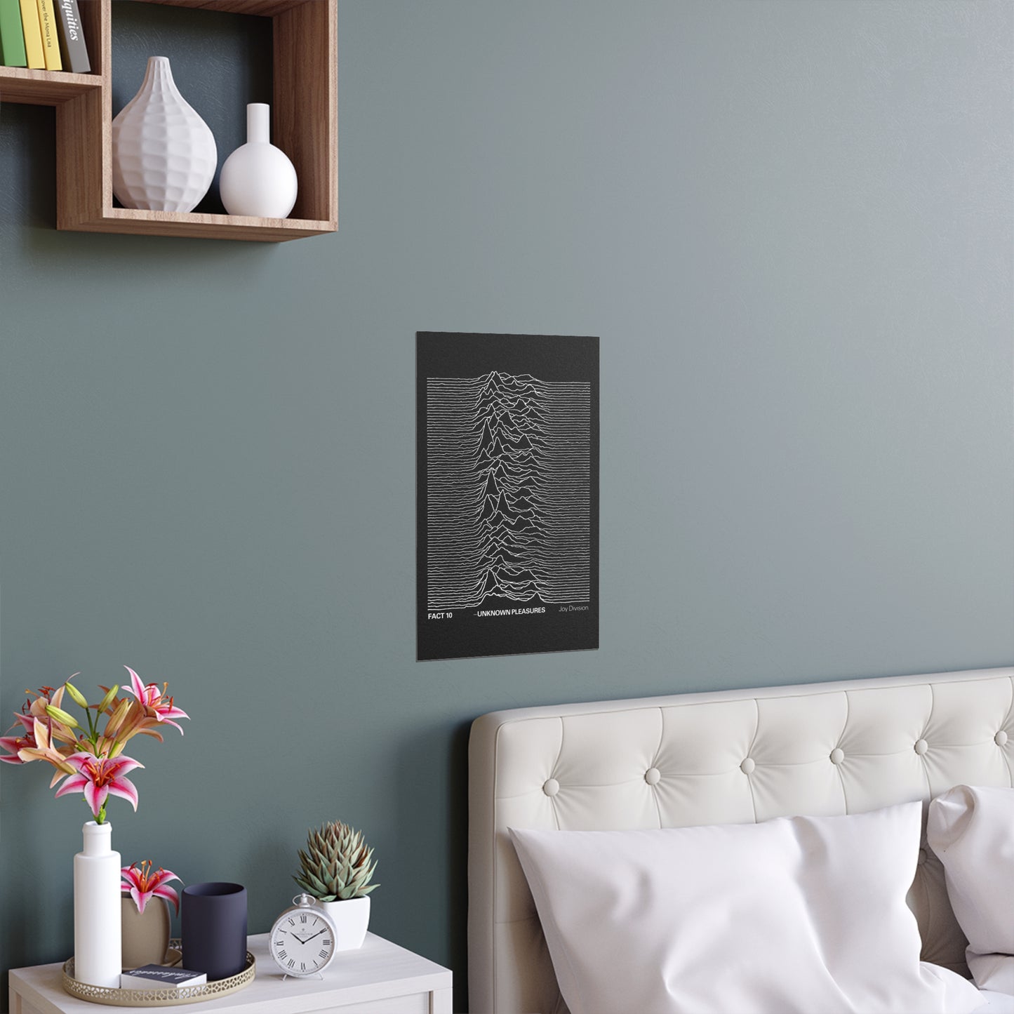 Joy Division - UNKNOWN PLEASURES - 1979 - UK Promo Poster - FAC 10 - 12" x 18"