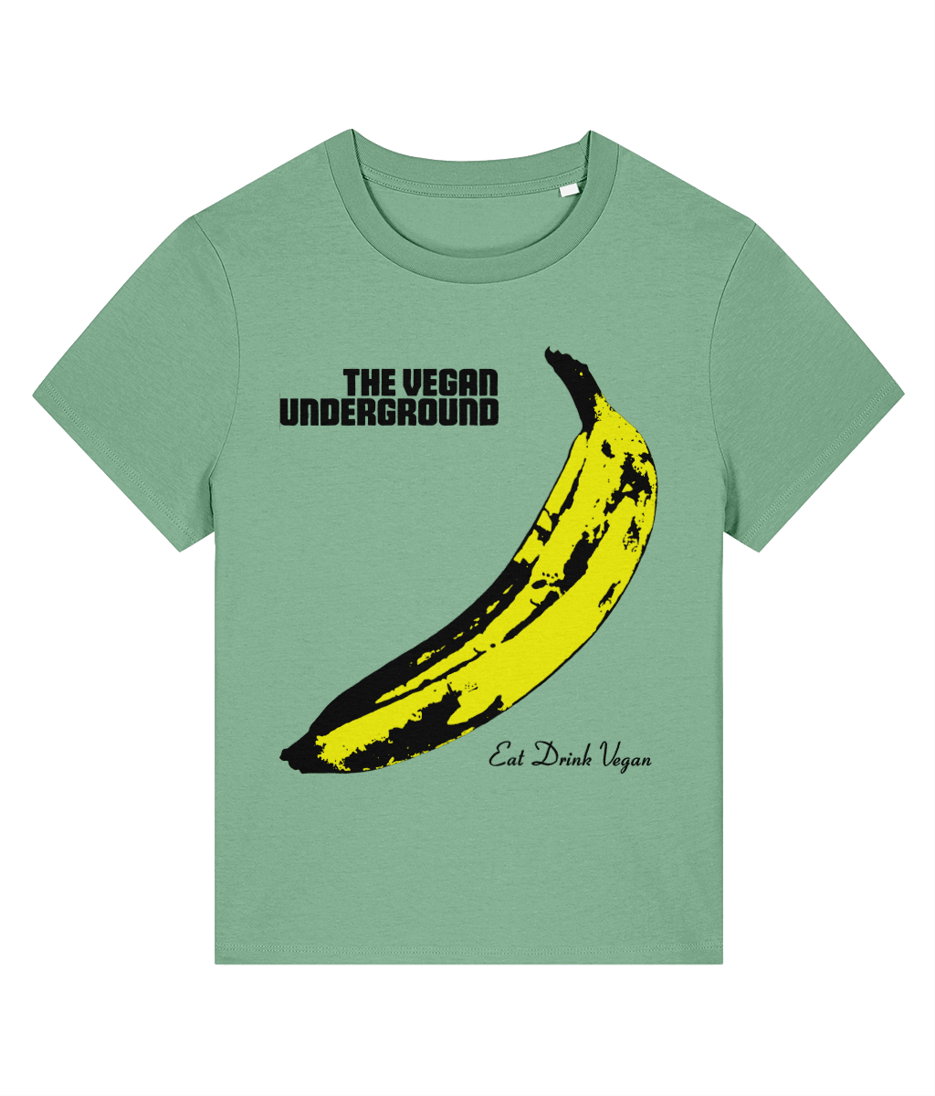 The Vegan Underground - Yellow Banana - Women's T Shirt