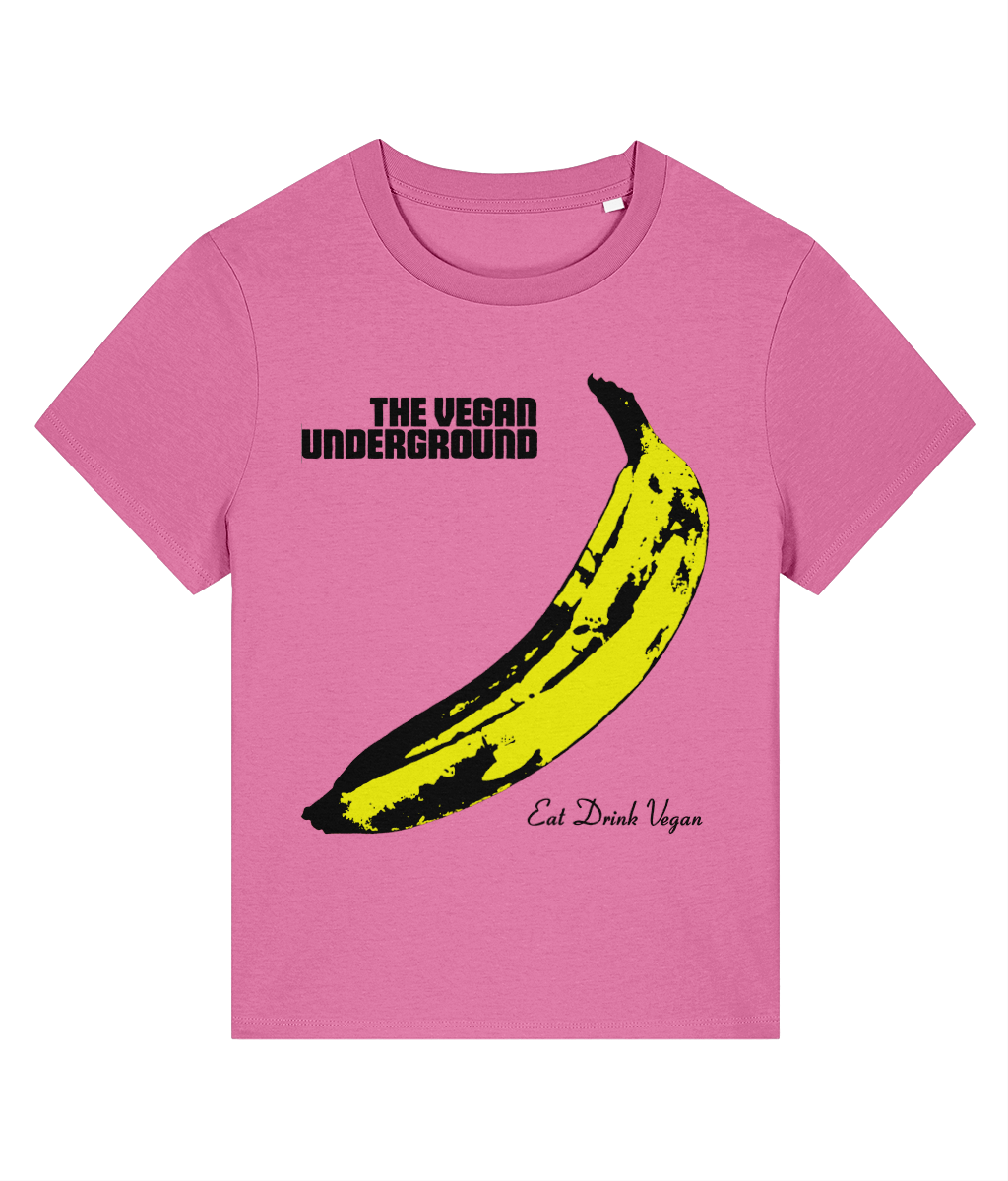 The Vegan Underground - Yellow Banana - Women's T Shirt