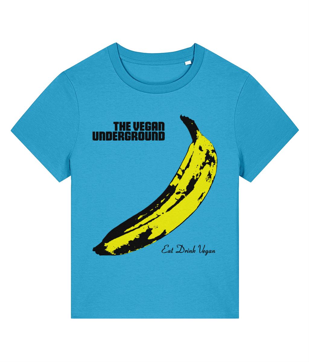 The Vegan Underground - Yellow Banana - Women's T Shirt