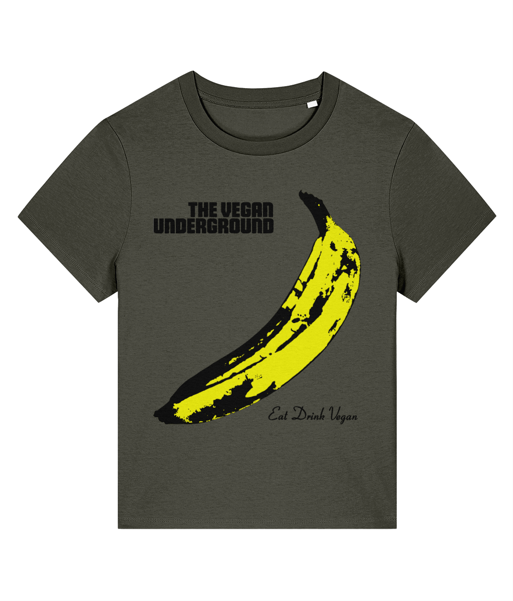The Vegan Underground - Yellow Banana - Women's T Shirt