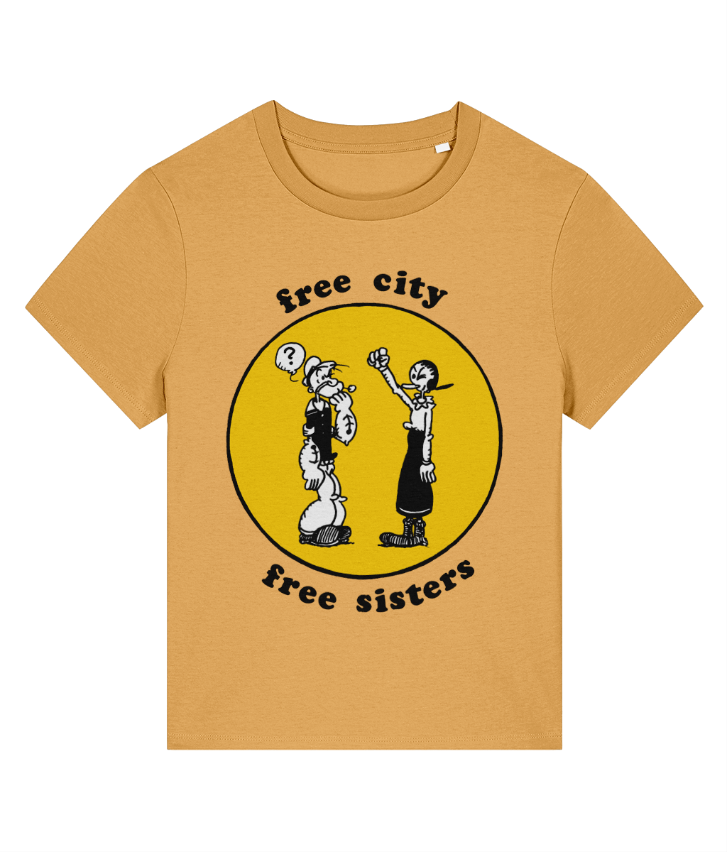 free city - free sisters - Women's T Shirt