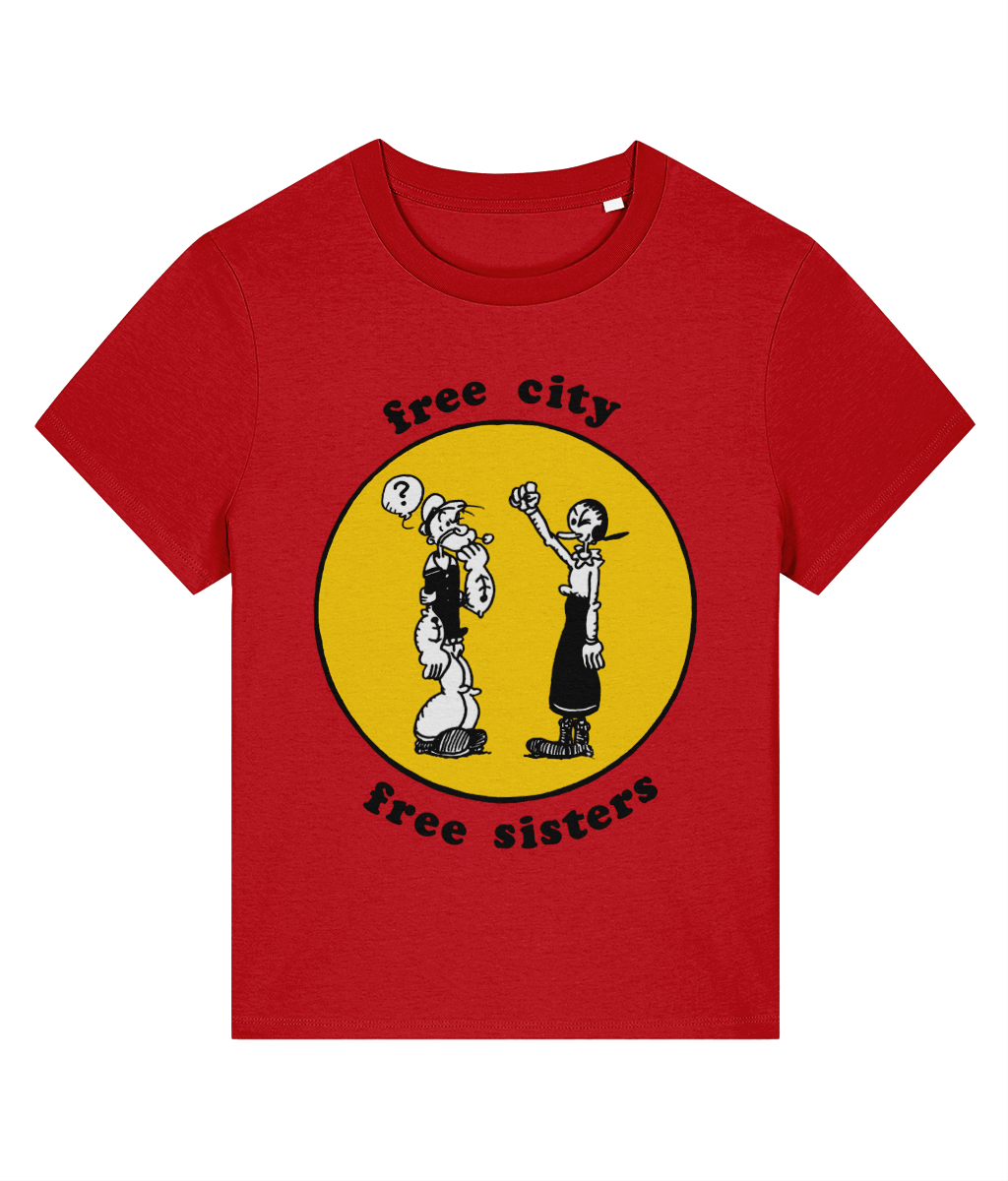 free city - free sisters - Women's T Shirt