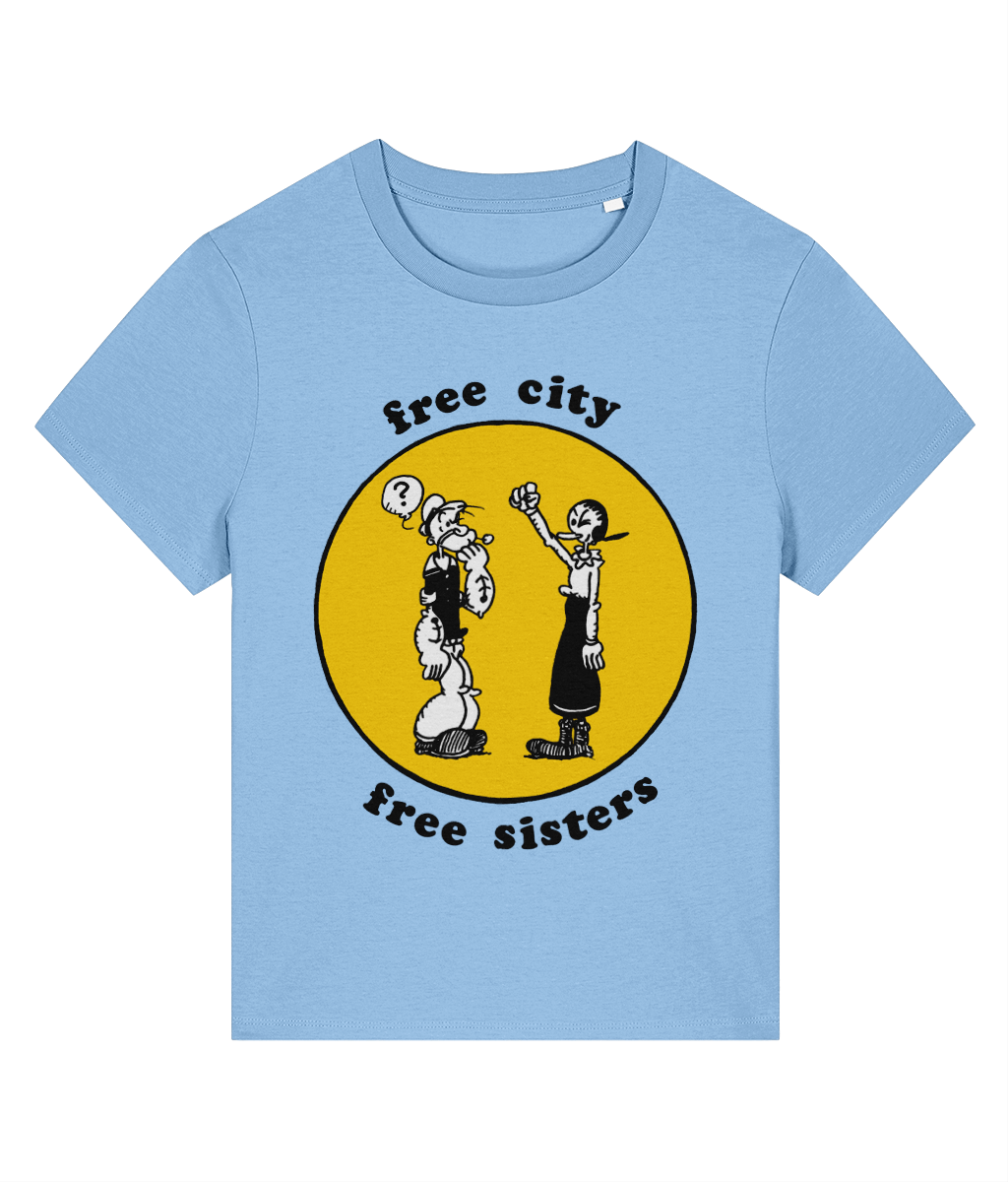 free city - free sisters - Women's T Shirt