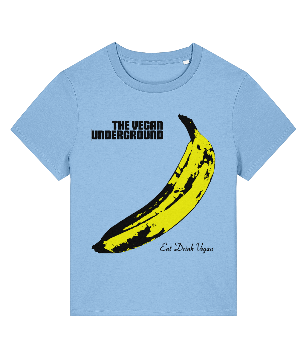The Vegan Underground - Yellow Banana - Women's T Shirt