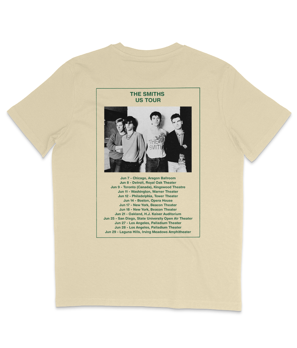 THE SMITHS - Meat Is Murder - 1985 - US Tour - Back Print