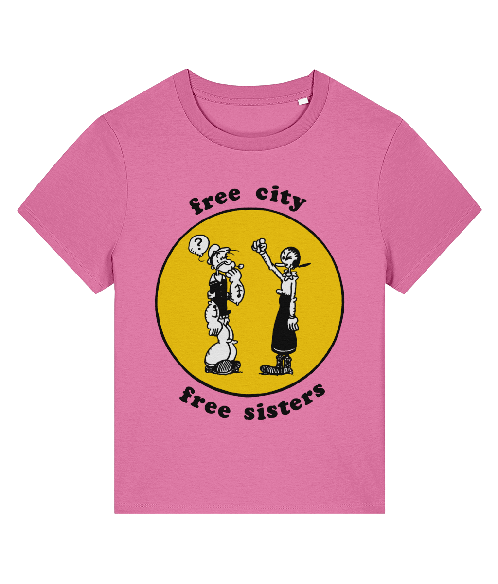 free city - free sisters - Women's T Shirt