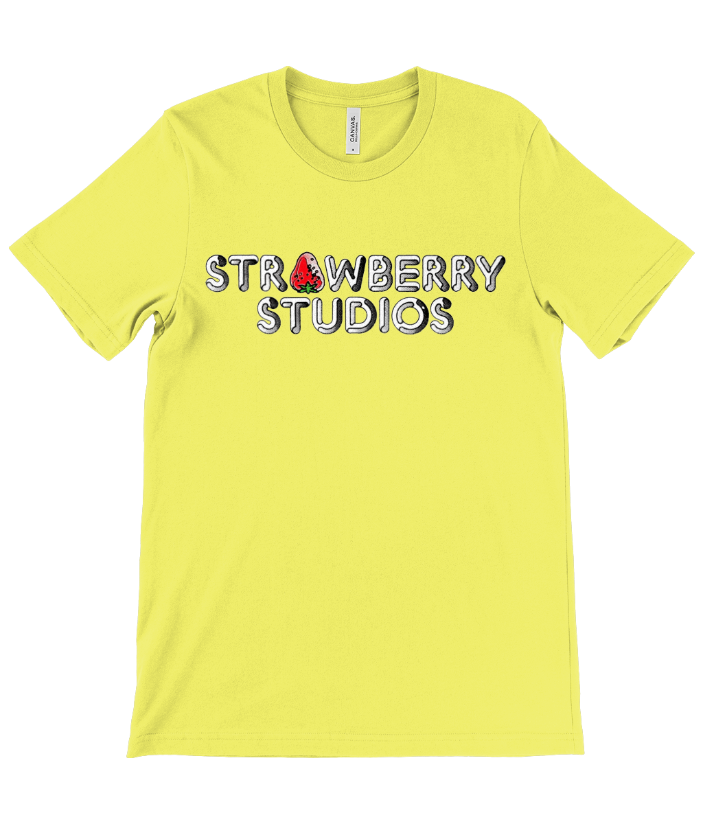 Strawberry Studios Text - Yellow