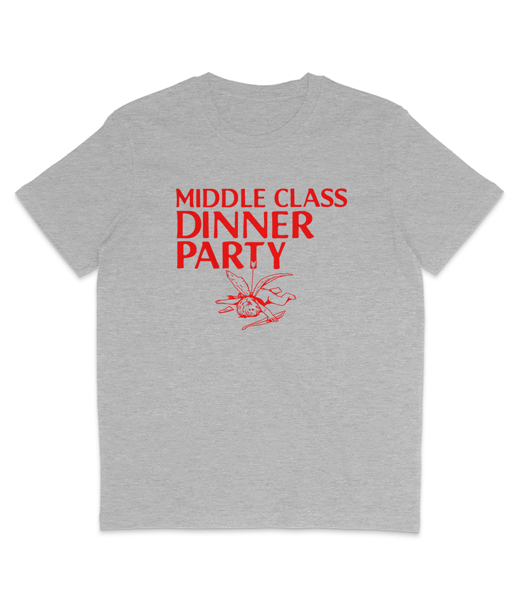 Middle Class Dinner Party - Red Text