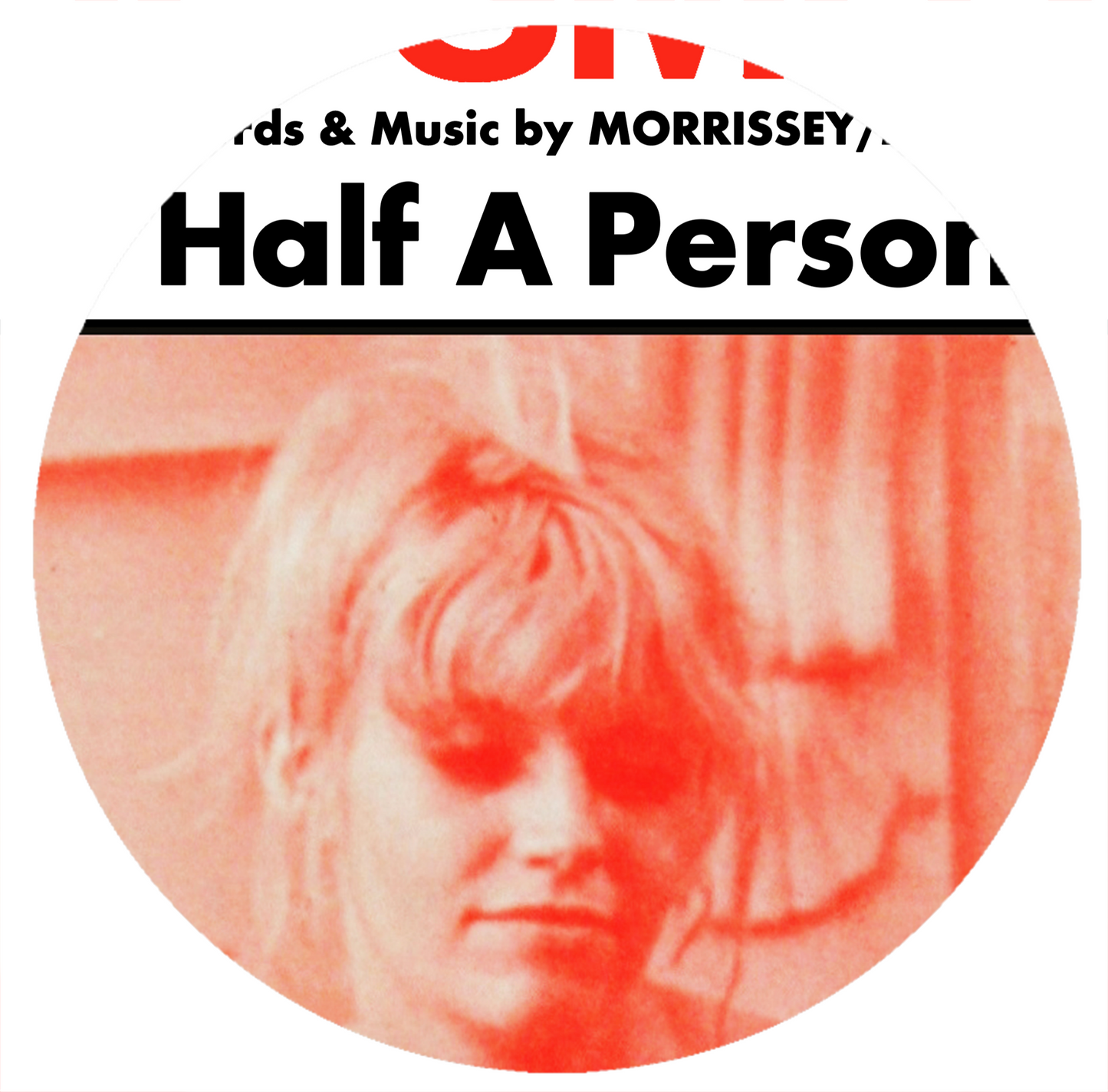 The Smiths - Half A Person - 1987 - Black