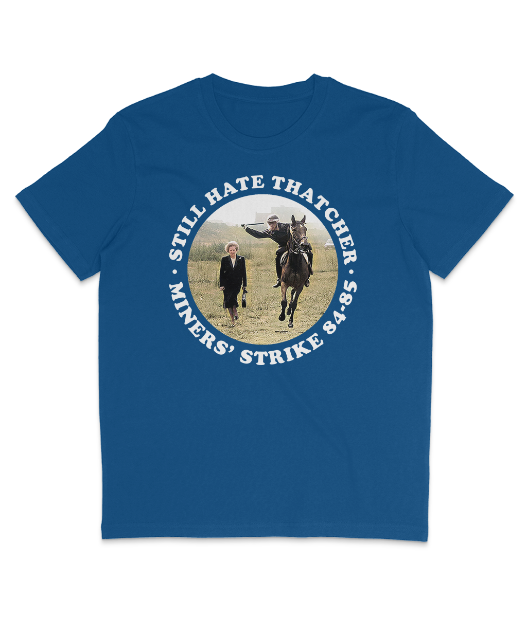 Still Hate Thatcher - Roundel - White Text