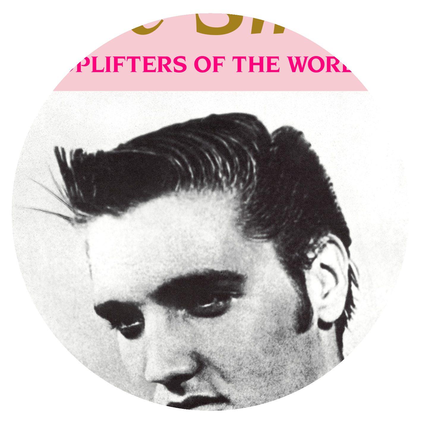 The Smiths- Shoplifters Of The World Unite - 1987 - Promo - Gold & Pink