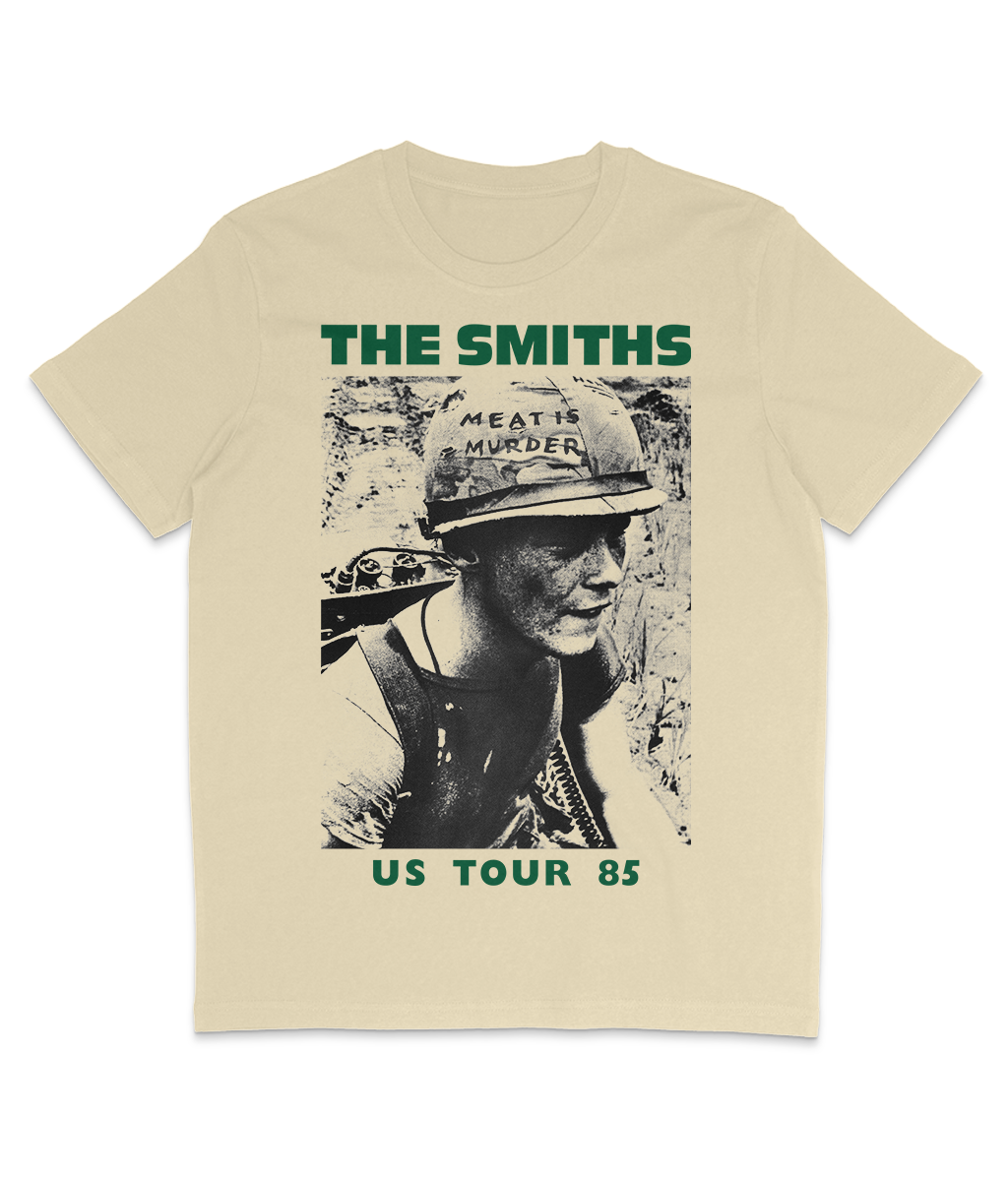 THE SMITHS - Meat Is Murder - 1985 - US Tour - Back Print