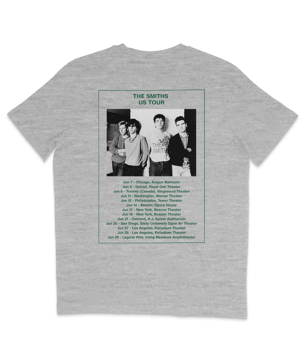 THE SMITHS - Meat Is Murder - 1985 - US Tour - Back Print