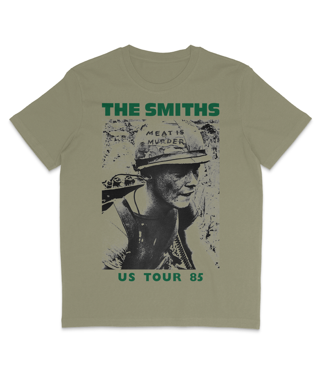 THE SMITHS - Meat Is Murder - 1985 - US Tour - Back Print