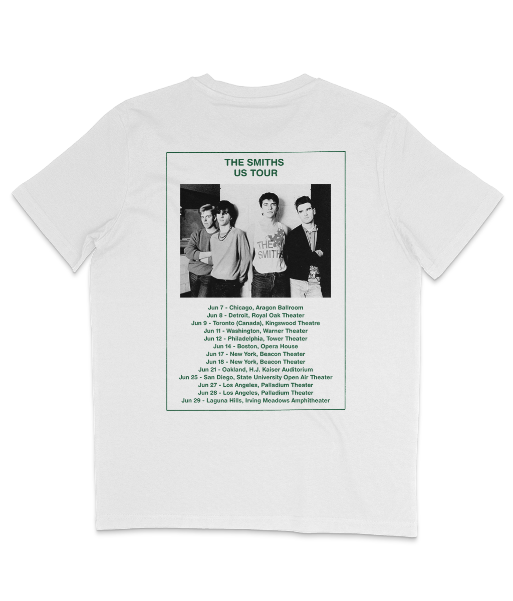 THE SMITHS - Meat Is Murder - 1985 - US Tour - Back Print