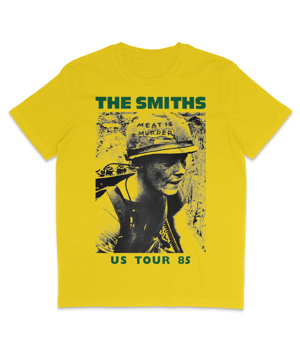 THE SMITHS - Meat Is Murder - 1985 - US Tour - Back Print