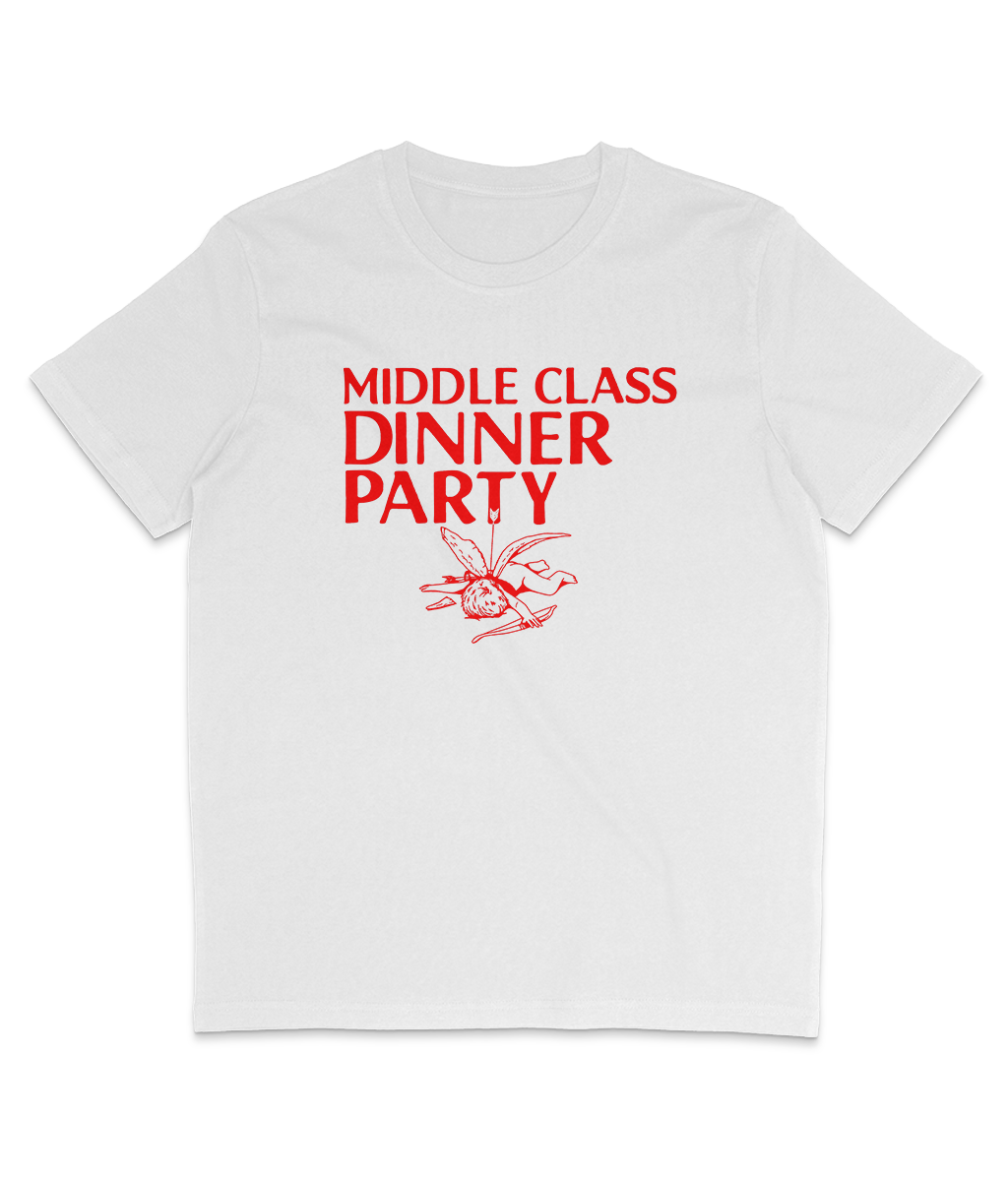 Middle Class Dinner Party - Red Text