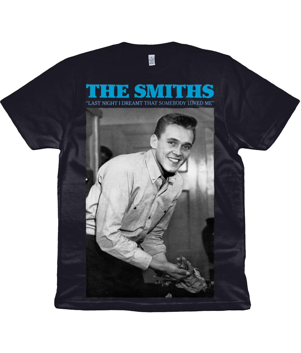 THE SMITHS - LAST NIGHT I DREAMT THAT SOMEBODY LOVED ME - 1987 - Blue Text