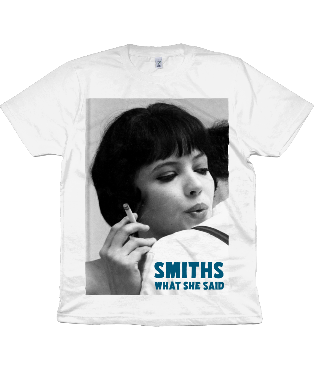 THE SMITHS - WHAT SHE SAID - ANNA KARINA - Black & White