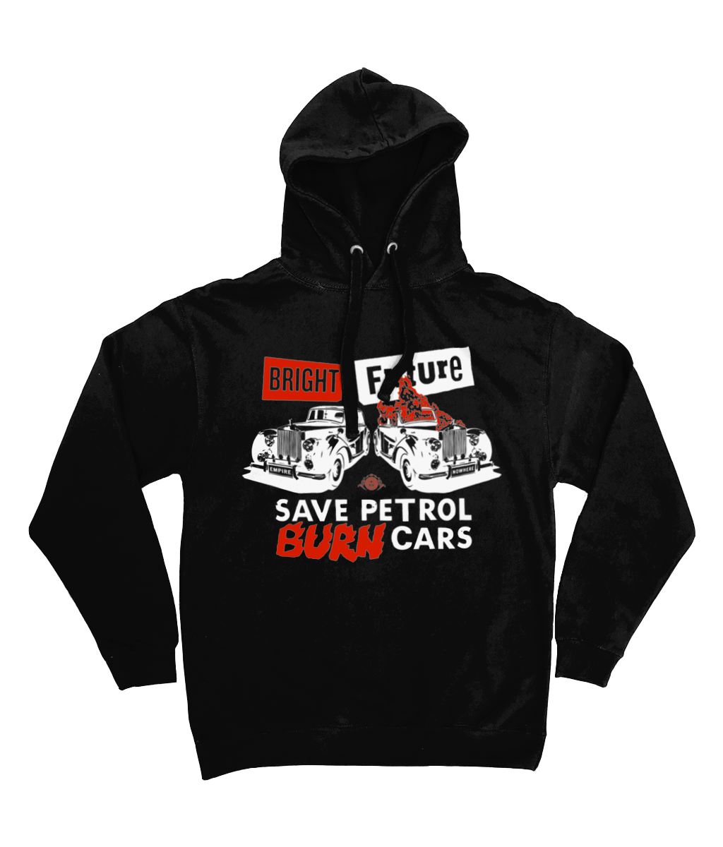 Bright Future - Save Petrol Burn Cars - Hoodie