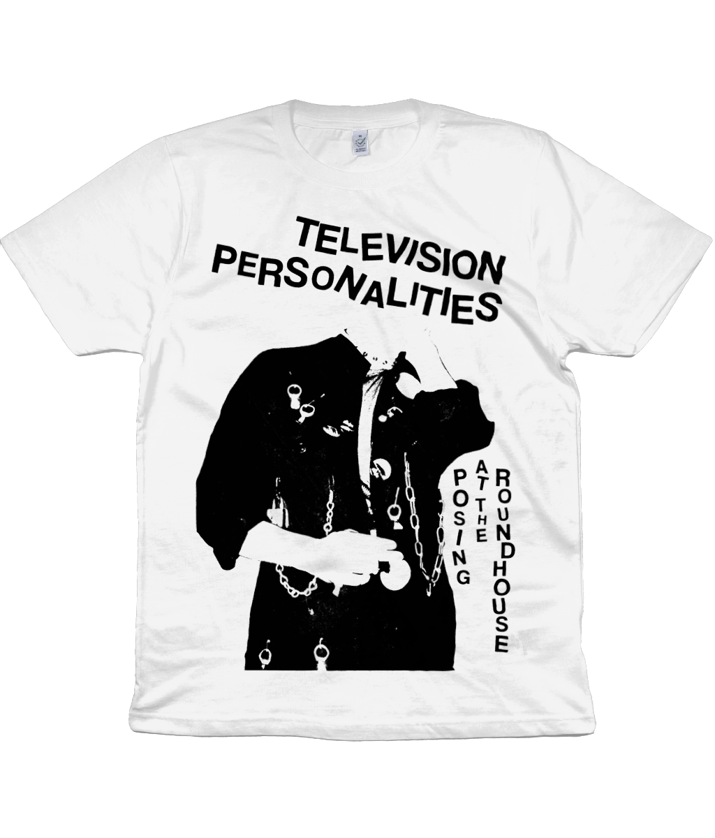 TELEVISION PERSONALITIES - POSING AT THE ROUNDHOUSE - 1978