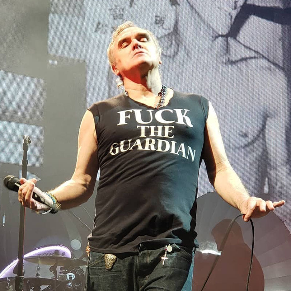 FUCK THE GUARDIAN - White Text