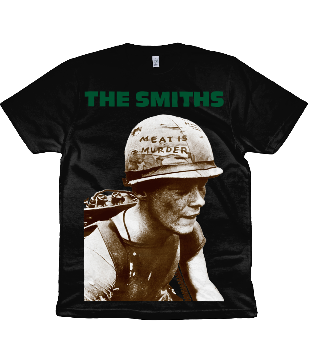 THE SMITHS - MEAT IS MURDER - Green Text