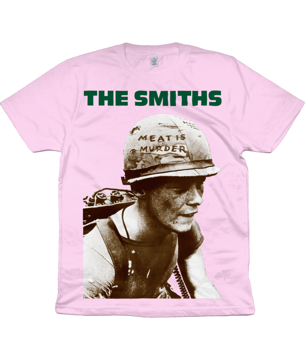 THE SMITHS - MEAT IS MURDER - Green Text