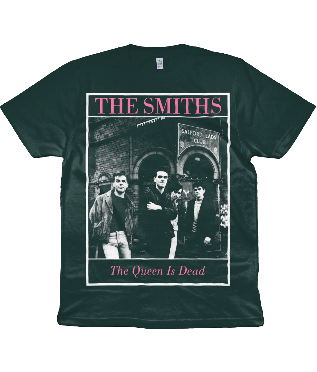 THE SMITHS -The Queen Is Dead - 1986 - Salford Lads Club - Bottle Green/ Black