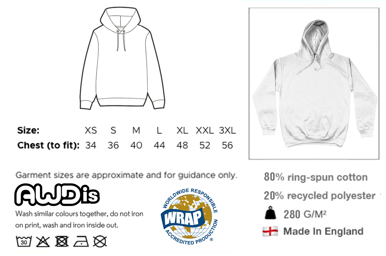 Fuck Around Find Out - White Text - Hoodie