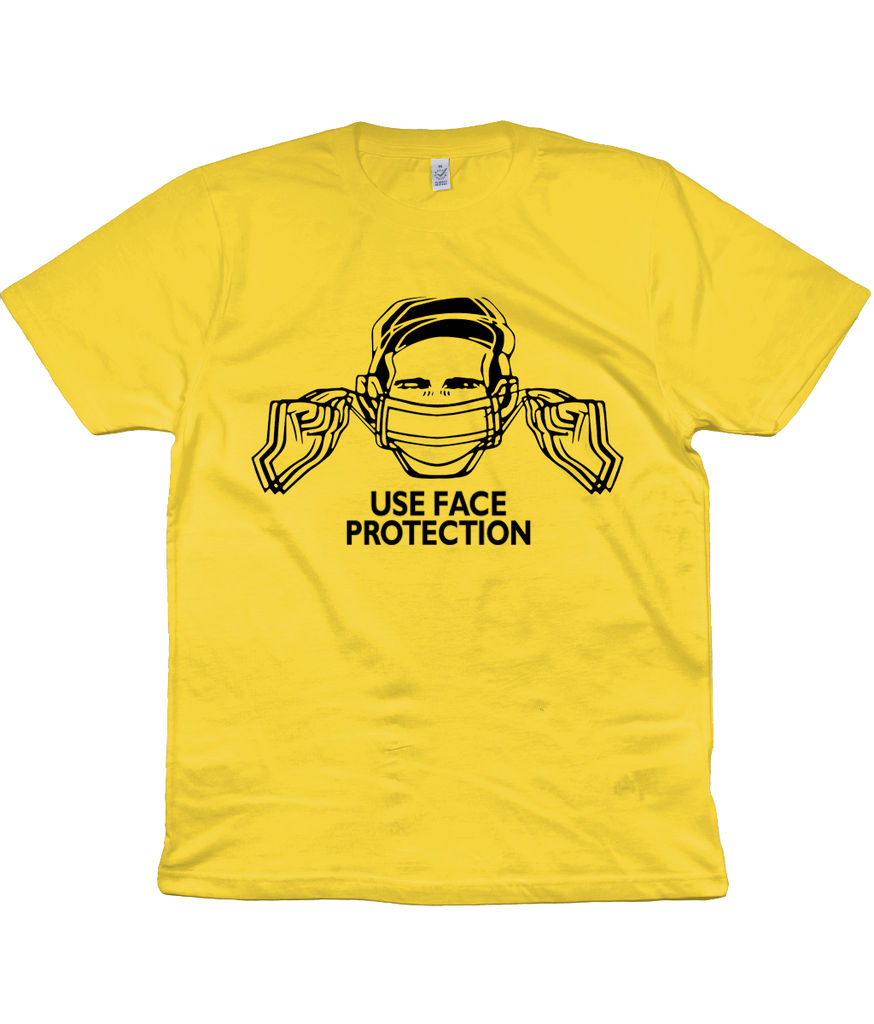 FAC51 - USE FACE PROTECTION - TEXT
