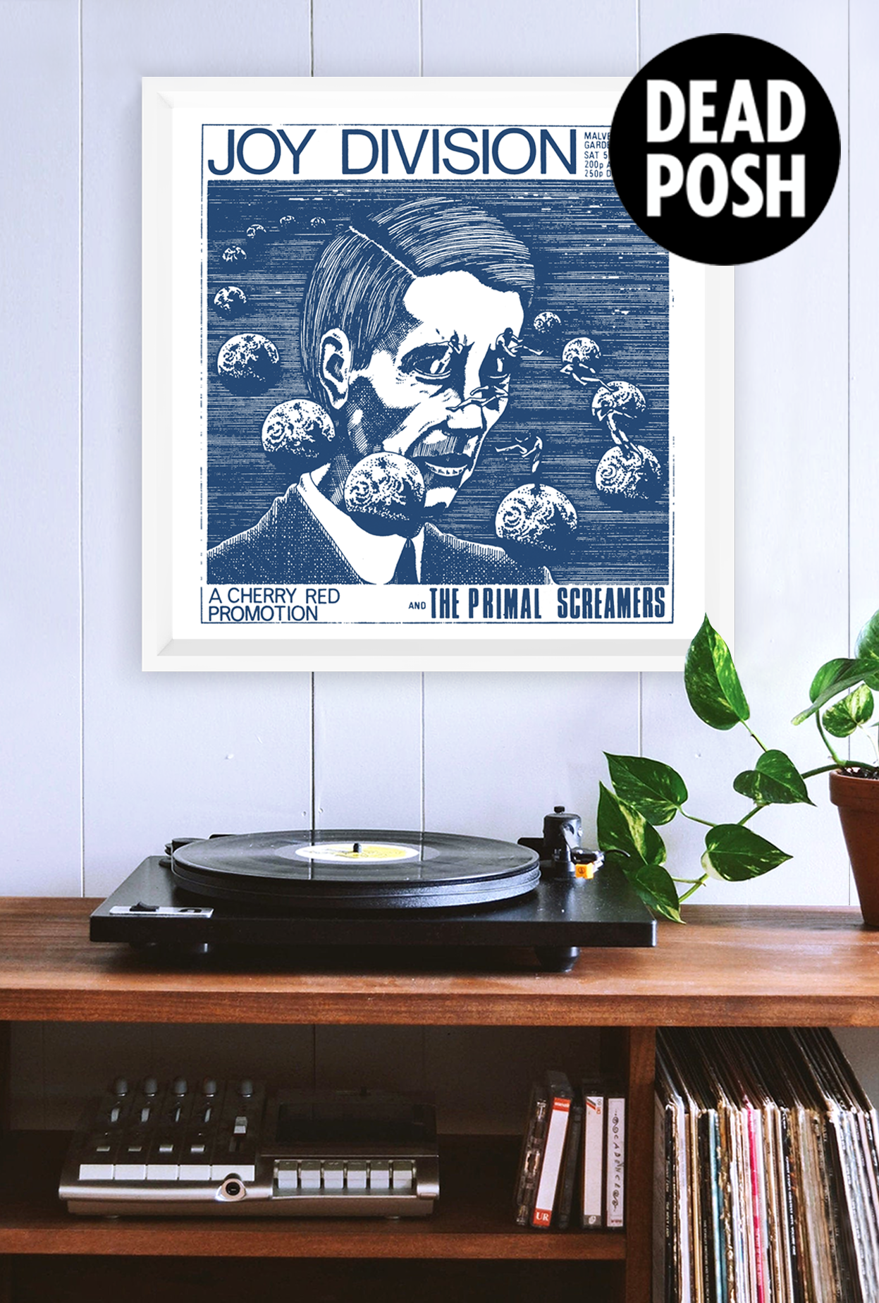 JOY DIVISION - MALVERN WINTER GARDENS - 1980 - Concert Poster