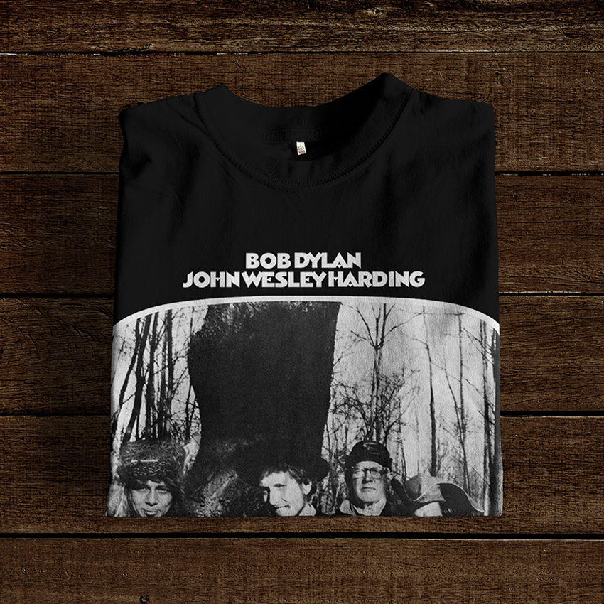 BOB DYLAN - JOHN WESLEY HARDING - 1967 - Black & White