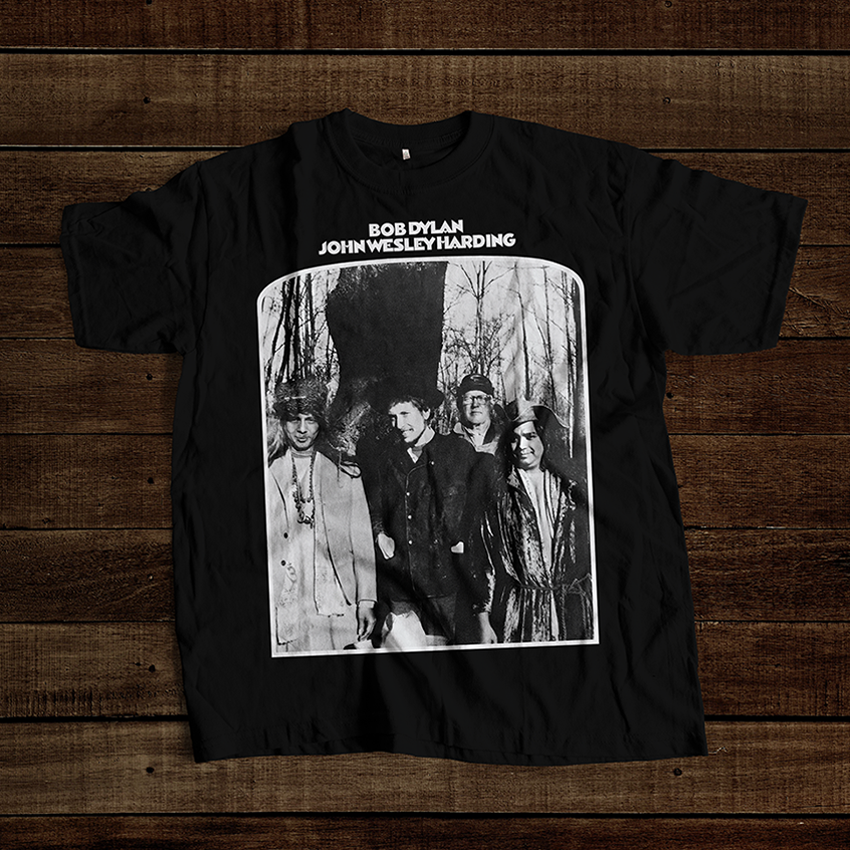 BOB DYLAN - JOHN WESLEY HARDING - 1967 - Black & White