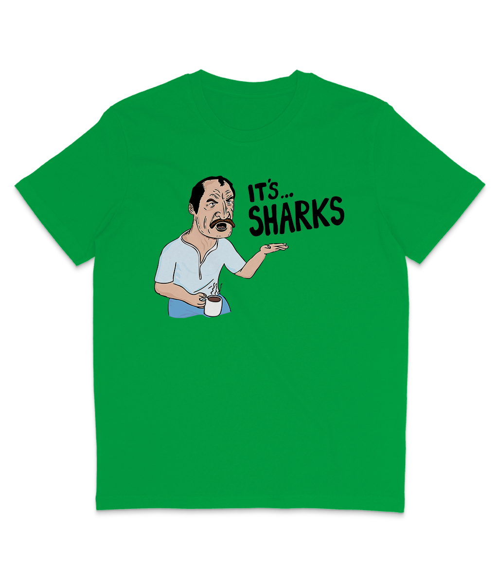 Paul Sykes - IT'S...SHARKS - Cartoon
