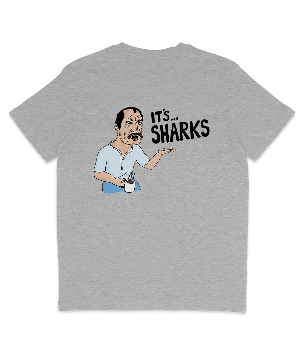 Paul Sykes - IT'S...SHARKS - Cartoon