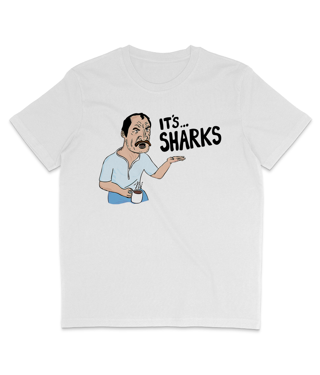 Paul Sykes - IT'S...SHARKS - Cartoon