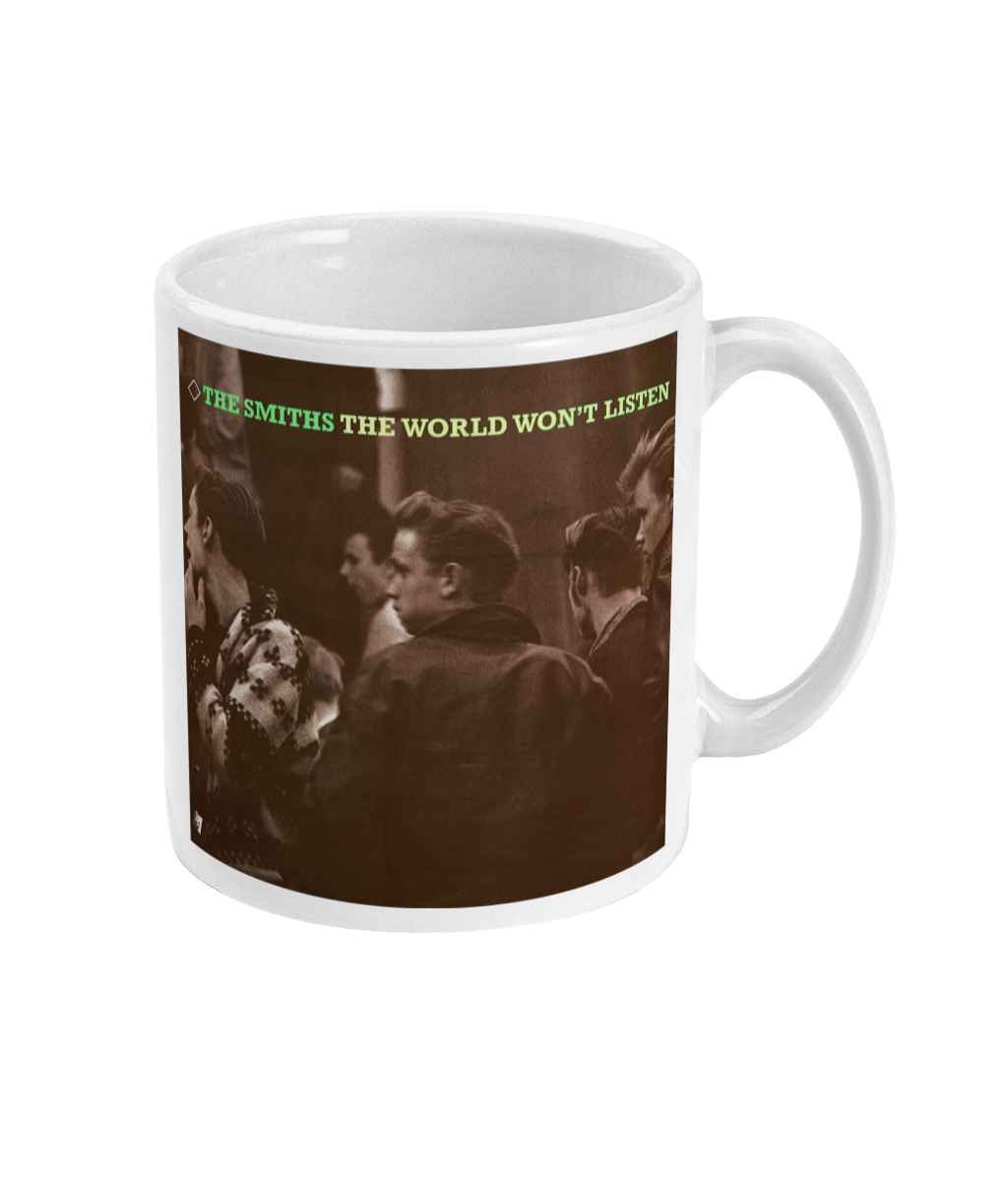 THE SMITHS - THE WORLD WON'T LISTEN - 1987 - Mug