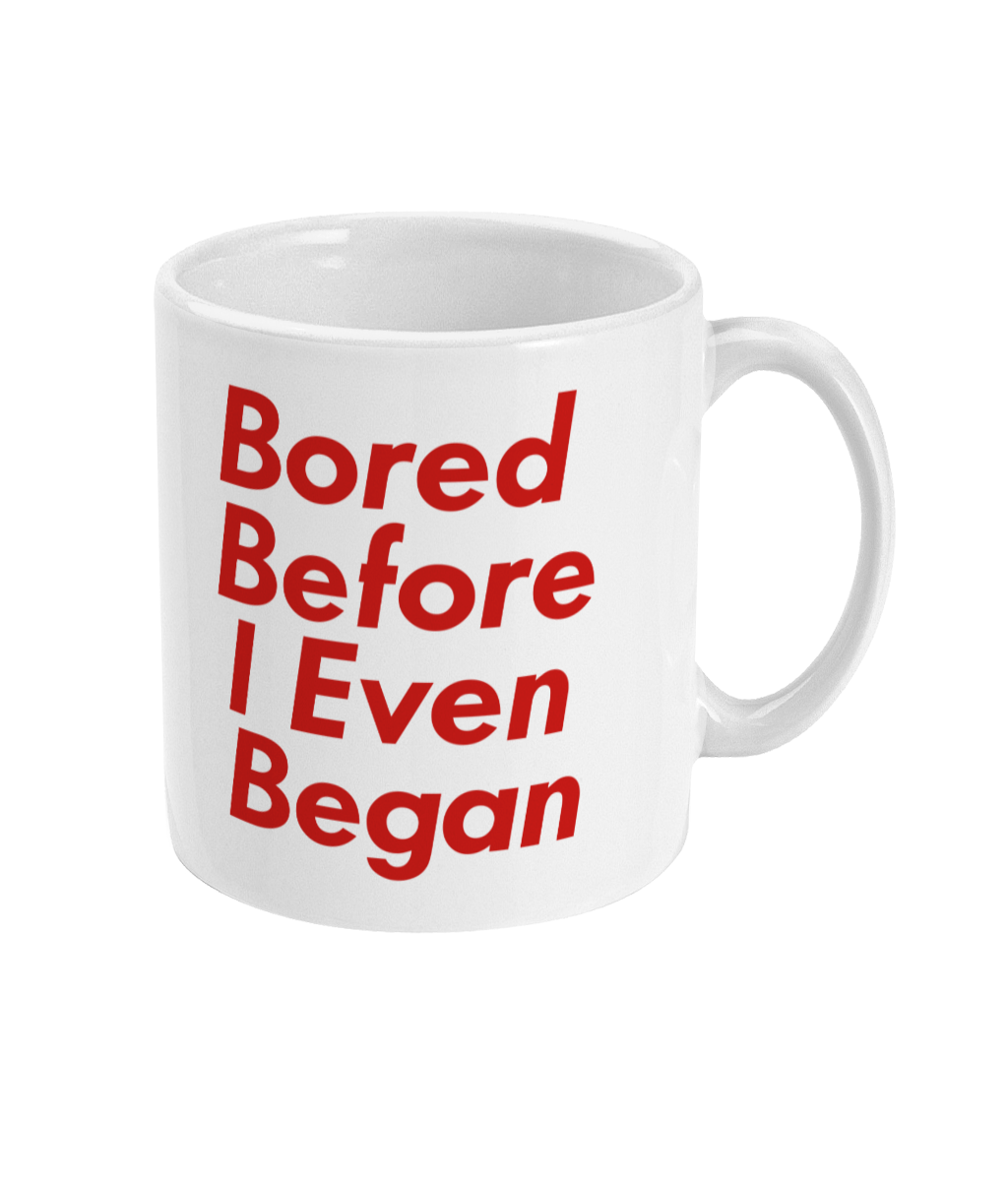 THE SMITHS - BORED BEFORE I EVEN BEGAN - Mug