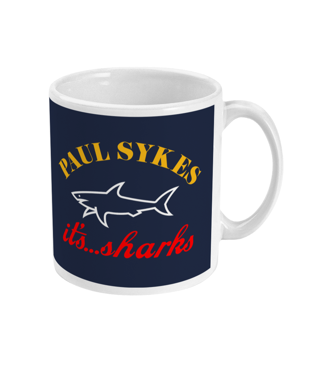 PAUL SYKES - it's...sharks - Mug