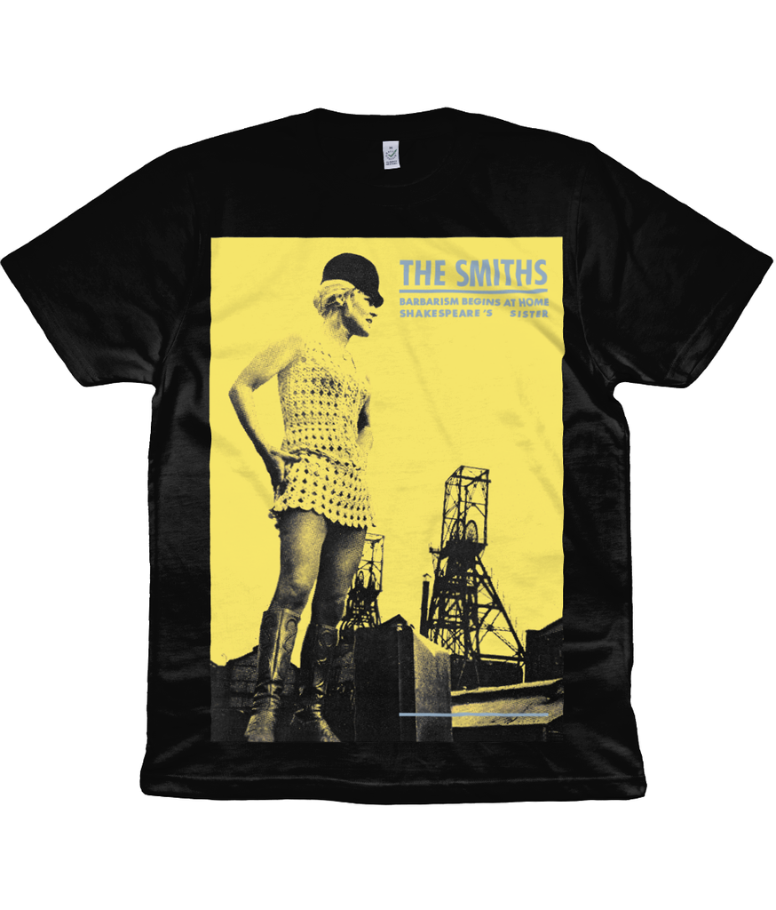 THE SMITHS - BARBARISM BEGINS AT HOME - GERMAN PROMO - 1985 - YELLOW