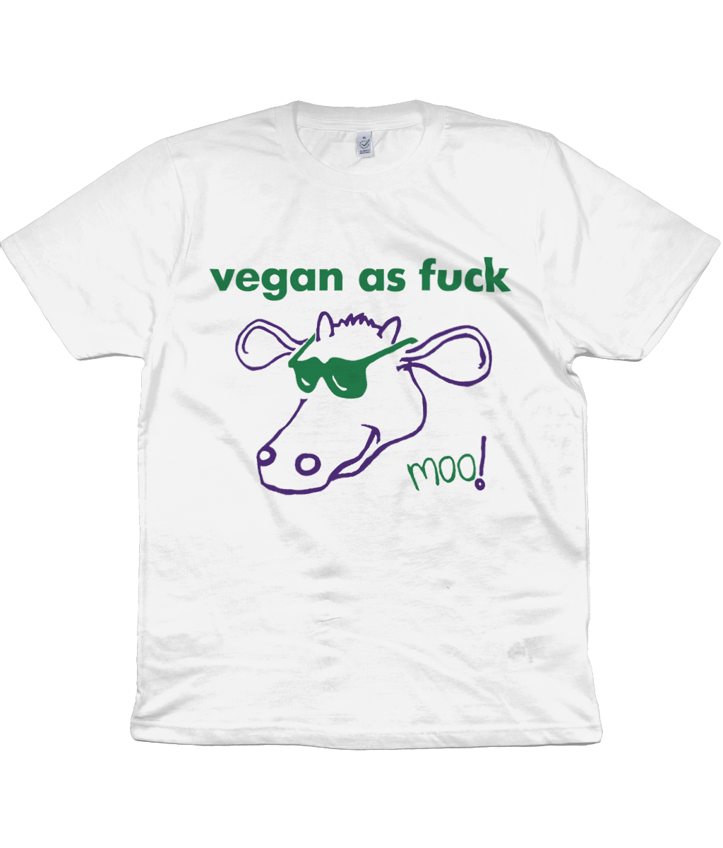 vegan as fuck - White