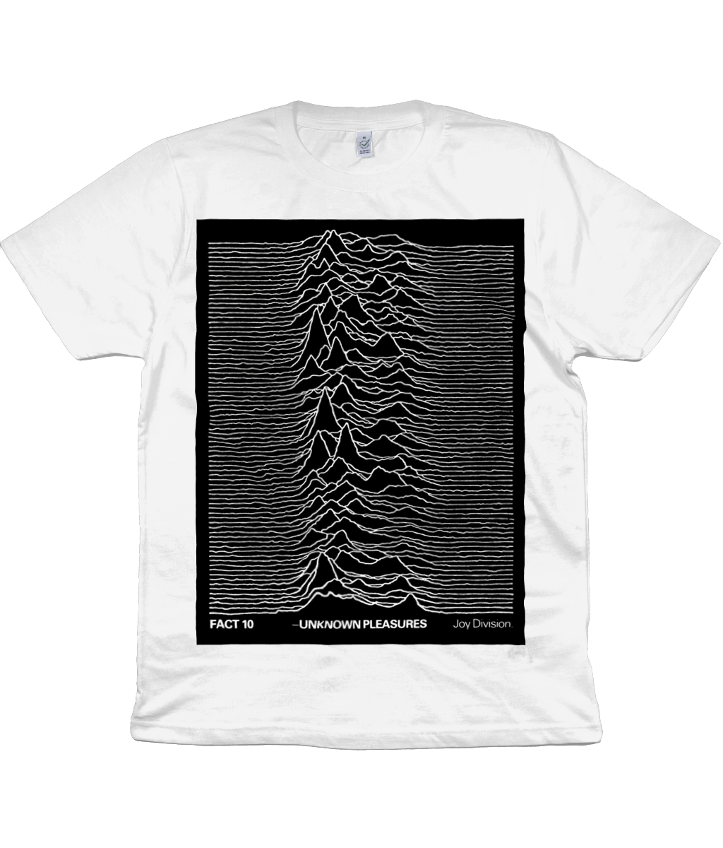 Joy Division - UNKNOWN PLEASURES - 1979 - UK Promo Poster Design - FAC 10