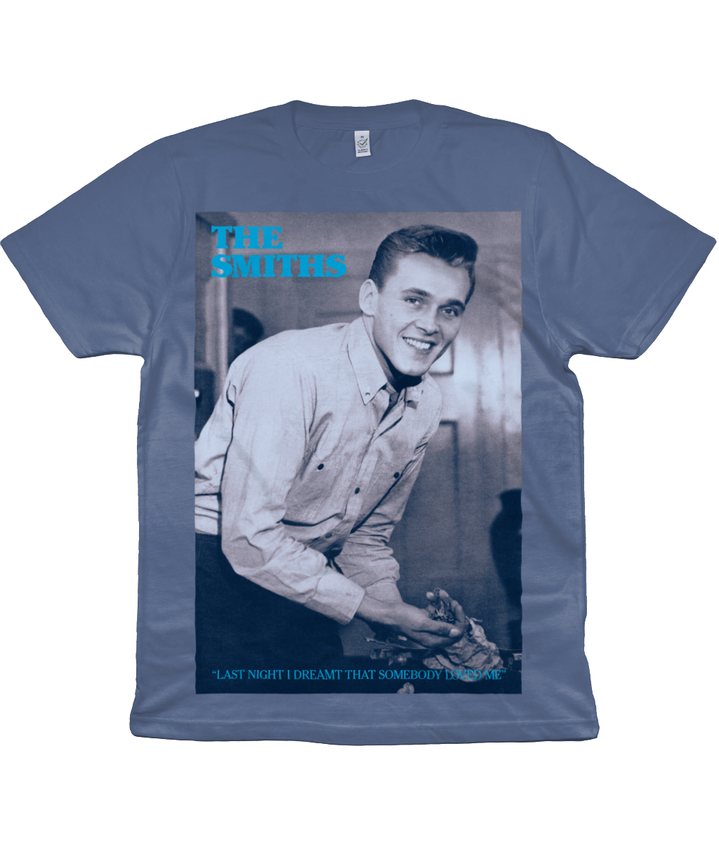 THE SMITHS - LAST NIGHT I DREAMT THAT SOMEBODY LOVED ME - 1987 - Silver & Blue