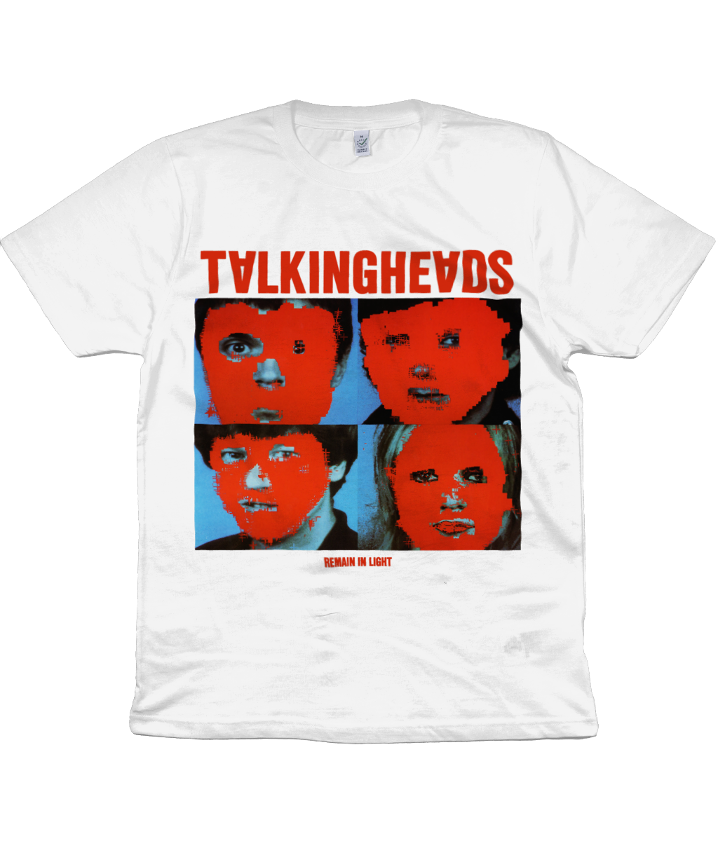 TALKING HEADS - Remain In Light - 1980 - Red Text