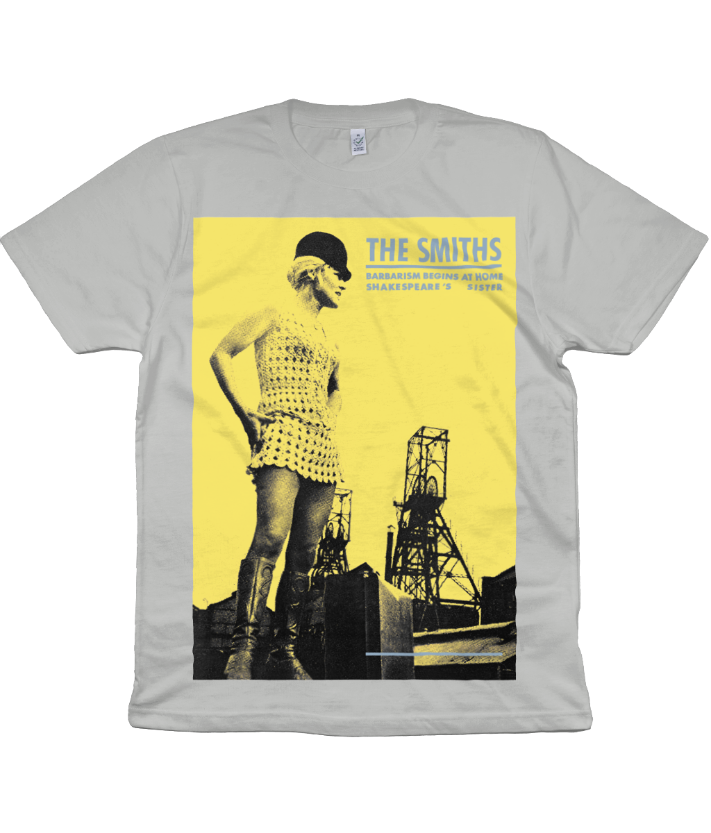 THE SMITHS - BARBARISM BEGINS AT HOME - GERMAN PROMO - 1985 - YELLOW