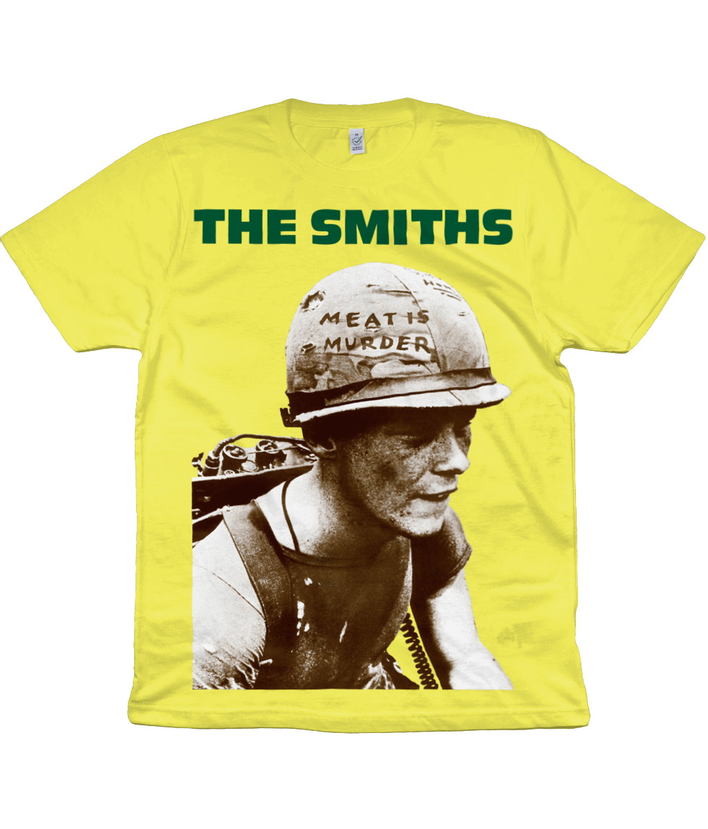THE SMITHS - MEAT IS MURDER - Green Text