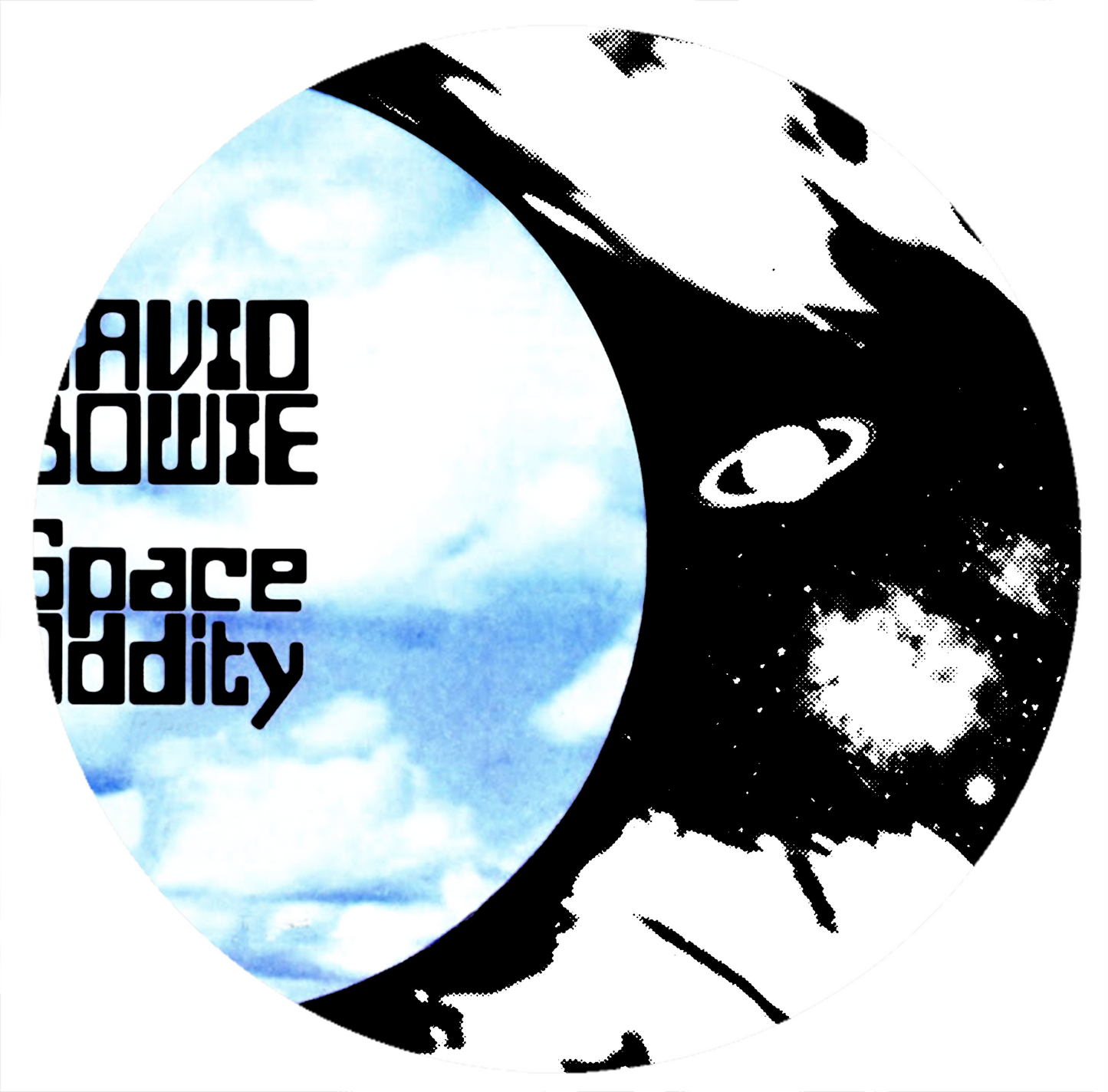 David Bowie - Space Oddity - 1969 - Black Shirt