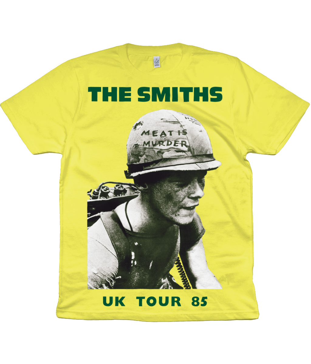 THE SMITHS - MEAT IS MURDER TOUR 1985 - Soldier - Green Text - Version 2